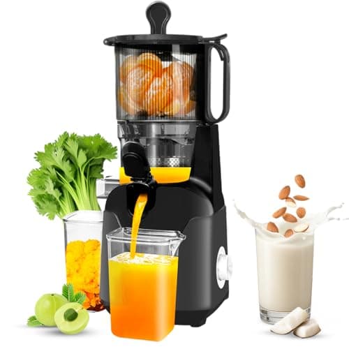 INALSA Cold Press Slow Juicer for home|250W Powerful Motor|High Nutrient Retention|Intelligent Auto Reverse|7-Stage Auger Technology|Ideal for Fruit, veggies Juices,Nut&Coconut Milk,Nutri N Vit Pro