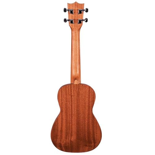 Kadence UKC03SC Concert 24" Acoustic Ukulele | Mahogany Wood | Super Combo - Comes with Wall Stand, Capo, Bag, Strap and String Set | Includes Learning Course | Brown 5