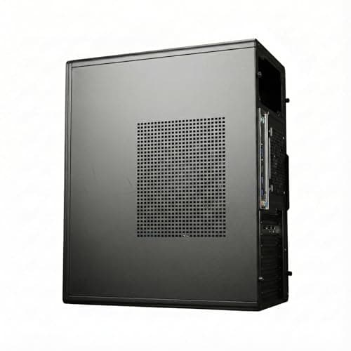 Assembled Powerful Desktop PC- Core i3 2nd-Gen 3.10 Ghz (2120) || 4GB DDR3 RAM || 128GB SSD || Ethernet || HD Graphics 2000 || USB 3.0, Win 10 Pro-Installed - Ideal for Office and Students, Black 3