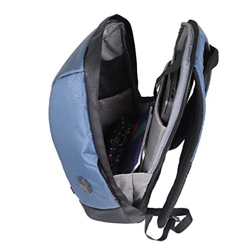 Arctic Fox Slope Anti-Theft Backpack (Dark Denim) | 23 Ltr Capacity|Water Resistant | Multipurpose Backpack |Rain Cover| Trolley sleeve 15.6 Inches Unisex Laptop Bag with USB Charging Port 2