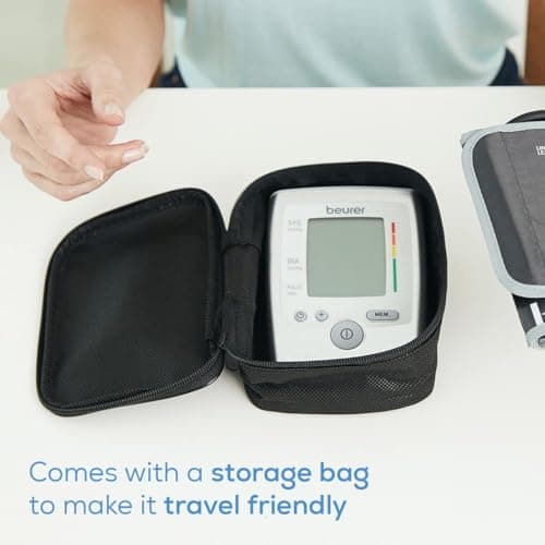 Beurer BM35 Fully Automatic Digital Blood Pressure Monitor with Large Display/Color - Grey 4