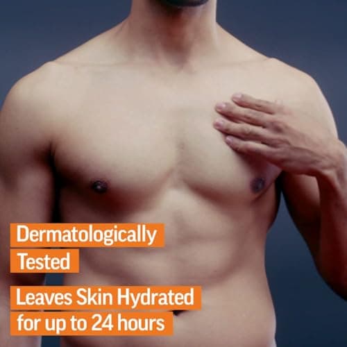 Veet Hair Removal Cream for Men, Normal Skin - 50g | No Risk of Cuts | Dermatologically Tested | Leaves Skin Hydrated For Up to 24Hrs | Works in just 3 mins 4