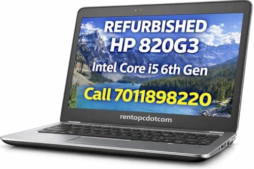 Certified 820G3 12.5 Inch Business Notebook Laptop | Core i5 6th Gen 6200u | 32GB DDR4 RAM | 1TB SSD Storage | Compact & Lightweight | HD Screen | Type-C | Webcam | WiFi | Win 10 Pro (8, GB, 256, GB)