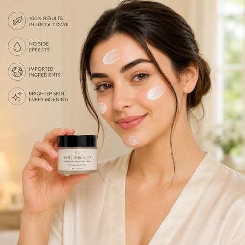 Whitdoré & Co. Premium Whitening Night Cream for Women & Men | Skin Brightening Cream for Dark Spots, Pigmentation & Uneven Skin Tone | Overnight Glow & Night Repair | Wake Up To Better Skin | 30g 2