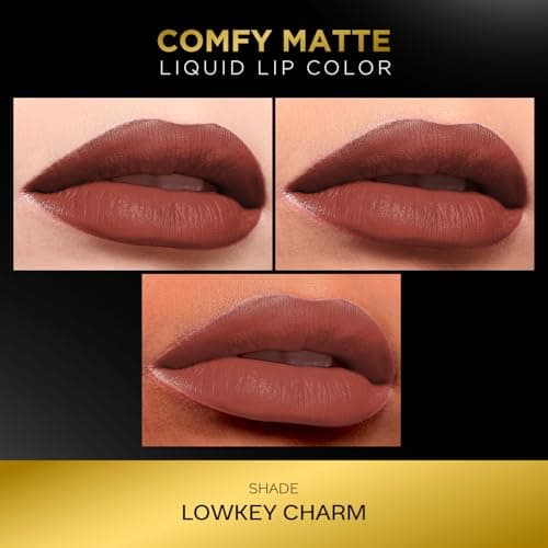 FACESCANADA Comfy Matte Liquid Lipstick - Lowkey Charm 30, 3.8 ml | Comfortable 10HR Longstay | Intense Matte Color | Almond Oil & Vitamin E Infused | Super Smooth | No Dryness | No Alcohol 4