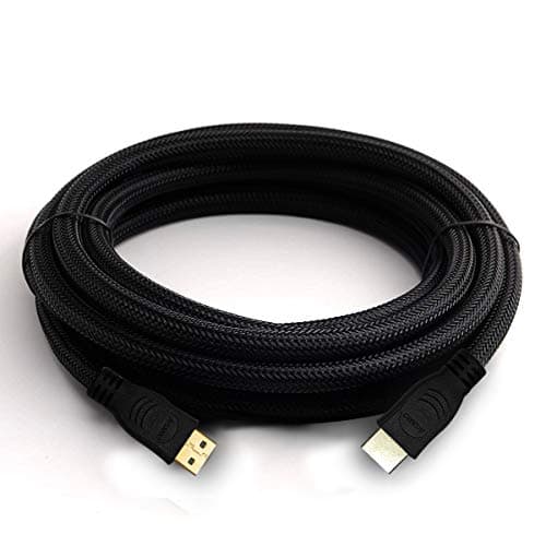 AGARO Hdmi To Hdmi V2.0 Nylon Braided Cable For Monitor, Television, Dvd Player (Black, 3M) 3