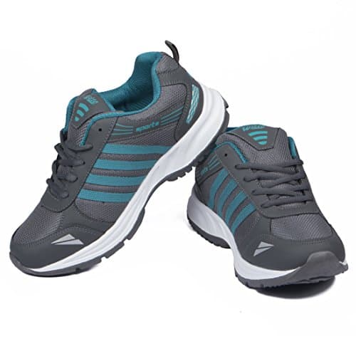 ASIAN Shoes Men's Running Shoes Grey Firozi Mesh 8 UK/Indian 5