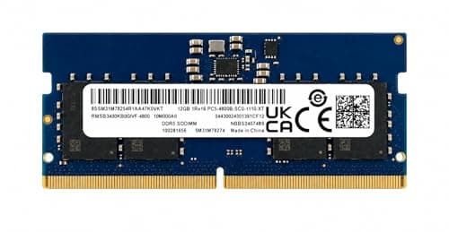 12GB DDR5 4800MHz OEM Laptop RAM Compatible with RAMAXEL [Key Specs: PC5-38400/4800B | 262-Pin SO-DIMM | CL40 | 1Rx16 | 1.1V | Non-ECC] | 1 Year Seller Warranty