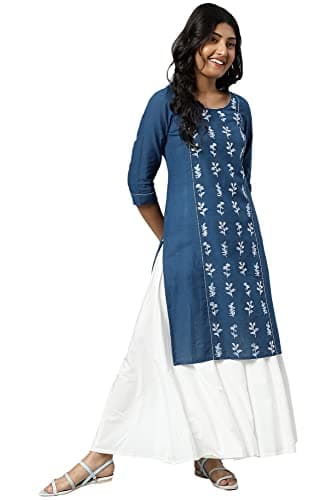 Aurelia White Solid Palazzos for Women's Ethnic Bottomwear 5