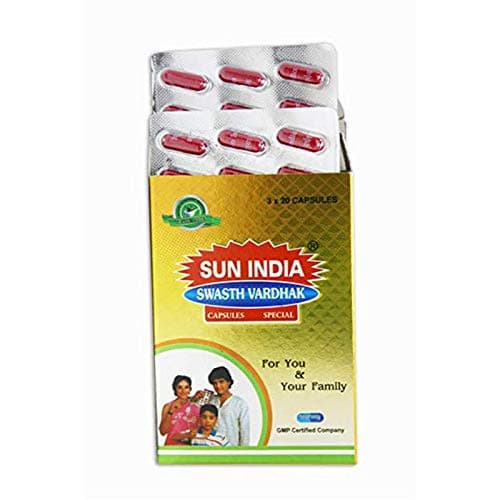 Sun India Swasth Vardhak Capsules (60caps) - Pack of 2 2