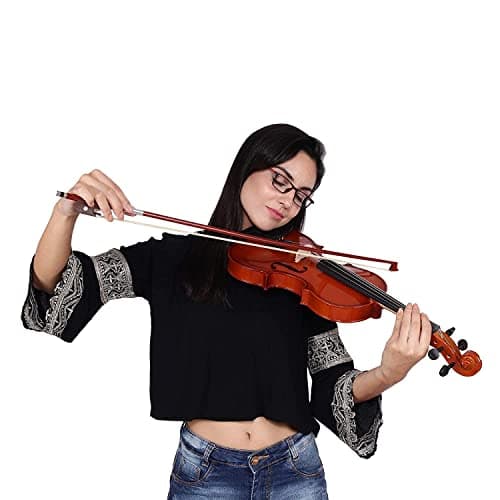 INTERN INT-PVK-01 Neo 4/4 Full Size Violin Kit for Beginners & Professional | Solid Wood Violin Set with Bow, Rosin & Hard Case | Maple Wood for Learning & Practice Instrument. 5