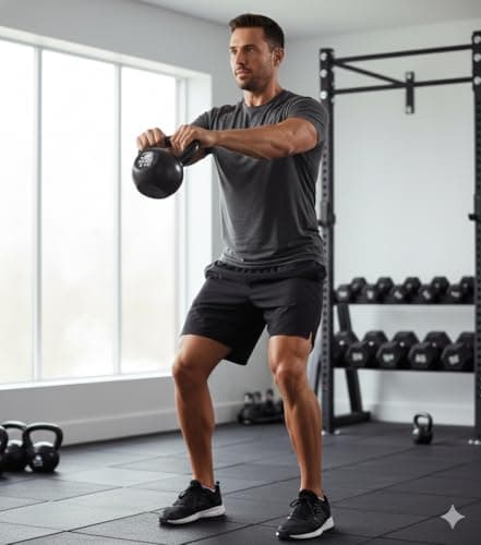 Kakss Cast Iron KettleBell For Strength and Conditioning/Fitness/Cross Training Assorted Colour Kettle Bell for Home Gym (6 KG) 5