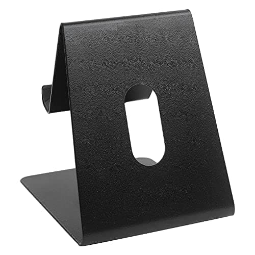 EN LIGNE Mobile Holding Stand, 180 Degree View, Premium Metal Body, Wide Compatibility, Multipurpose, Anti-Skid Design 2