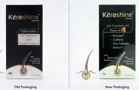 Kerashine Hair Growth Serum with Procapil & Keravis, Anti-Hair Loss, Thicker & Stronger Hair, Paraben Free, 60 ml 3
