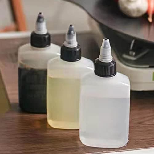 HEAVENGLOW 100ml Oil Bottle Sealed Leakproof Liquid Seasoning Bottle for BBQ Camping|Sporting Goods|Outdoor Sports|Camping & |Package Includes:1 Pieces Oil Bottle 3