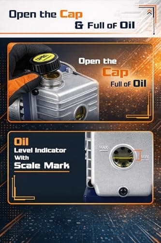 Spector Litt Vacuum Pump – Heavy-Duty, Low Noise, Efficient Vacuum Pump for Laboratory & Industrial Use 4