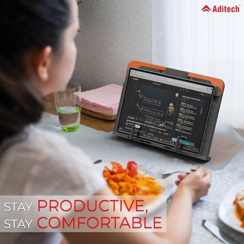 EasyRead V2 Adjustable Hands-Free Book Reading Stand | A4 Size with extendable Flaps and Multiple Viewing Angles-Grey 3