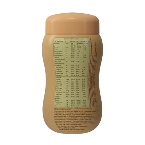 Endura Mass Weight Gainer Powder 550 G Kulfi Flavour | Unique Blend Of 3 Sources Of Protein, Carbs, Vitamins & Essential Minerals | Ideal For Children Above 10 Years, Men, Women & Athletes 3