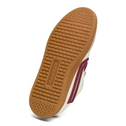Campus Women's Ambit Off WHT/Rust Sneakers - 8UK/India 1 Pair 5