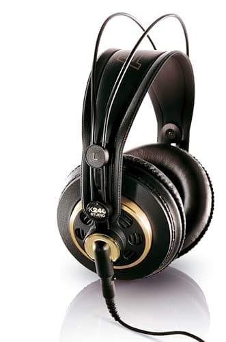 AKG K240 Professional Studio Wired Headphones - Over Ear, Black