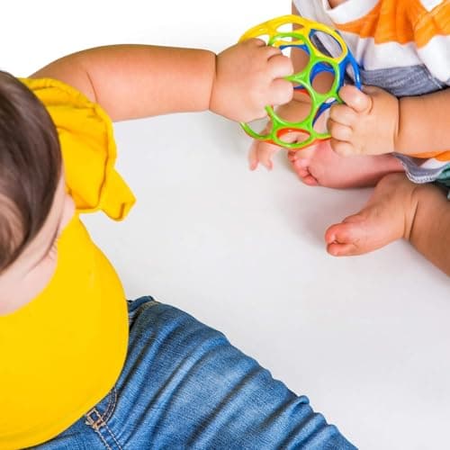 WildCard India O-Ball Easy Grasp Shaker Rattle BPA-Free Infant Toy 3