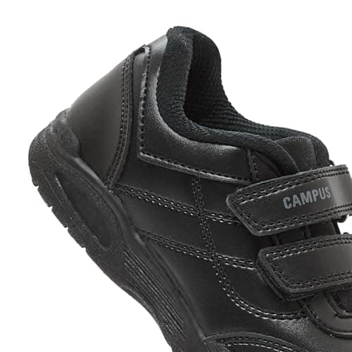 Campus Kids CS-26101V Black School Shoes - 13UK/India 1 Pair 6