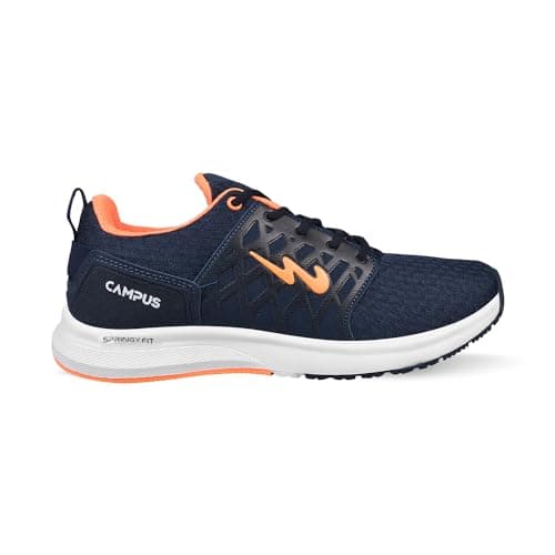 Campus mens Rodeo Pro BLU/ORG Running Shoe - 8 UK (RODEO PRO) 2