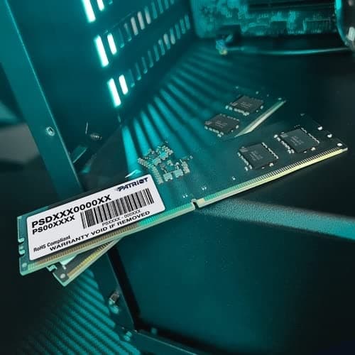 Patriot Memory Signature DDR5 RAM 16GB (2X8GB) 5600MHz CL46 UDIMM Desktop Memory Kit PSD532G5600K 5