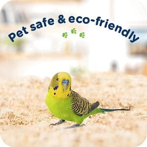 Sage Square Wood Shaving - Premium Natural Soft Bedding for Birds and Small Animals - Cozy Nesting Material for All Bird Species - Ideal for Hamsters, Gerbils, Rabbits & Guinea Pigs (150 Grm) 5