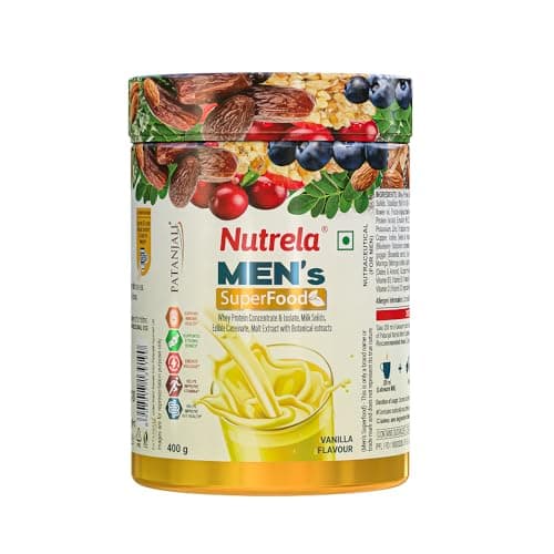 Nutrela Combo Women Superfood & Men Superfood with Whey Protein Supplement Powder (Each 400gm) 2