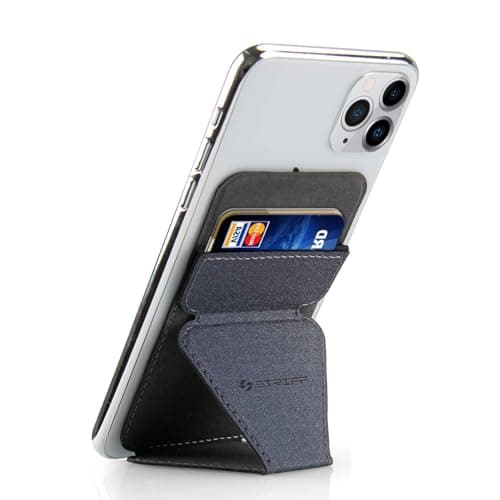 STRIFF Cell Phone Stand, Fully Adjustable Foldable Desktop Phone Holder Cradle Dock, Thick Case Friendly, Compatible with All Phone