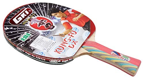 GKI Wood Kung Fu DX Table Tennis Racquet Multicolor, Pack of 1 2