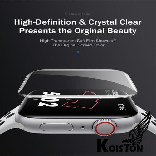 KOISTON Screen Protector compatible with Garmin Forerunner 965 1.4 inch (Pack-5 SMARTWATCH SCREEN PROTECTOR) 3