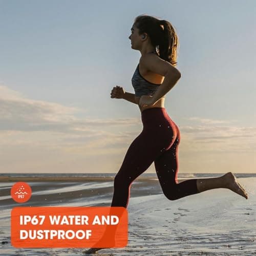 JBL Endurance Race True Wireless Sport Earbuds, Bluetooth Headphones Pure Bass, IP67 Waterproof & Dustproof, Ambient Aware & TalkThru, 30H Battery, Built-in Mic, USB-C Charging Case 3