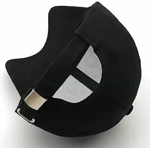 SELLORIA A Brand Adjustable Unisex Cap for Men and Women Freesize Baseball Caps (Pack of 2) Black 2