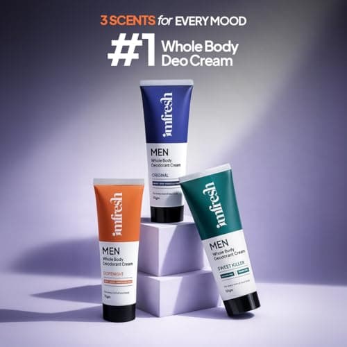 imfresh Men Dopenight, Sweetkiller & Original 75gm each | Deodorant Cream For Whole body & Underarms Area | Long Lasting Odour Control | Helps in brightening underarms | Alcohol-Free | Natural Ingredi 2