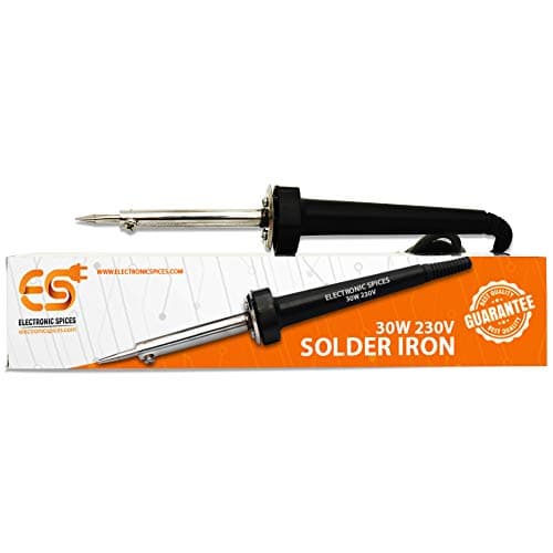 Electronic spices Heavy Duty 30W Pencil Type soldering Iron Copper Tip With long PVC Wire 230V 2