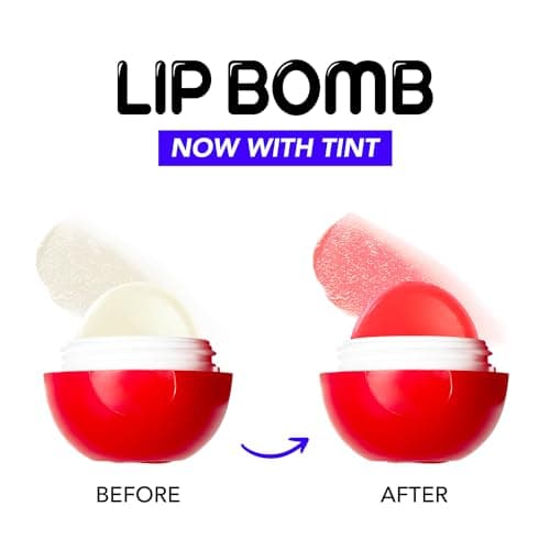 Blue Heaven Tinted Lip Balm infused with Shea Butter, Almond oil and Vitamin E - Strawberry, 8g 4