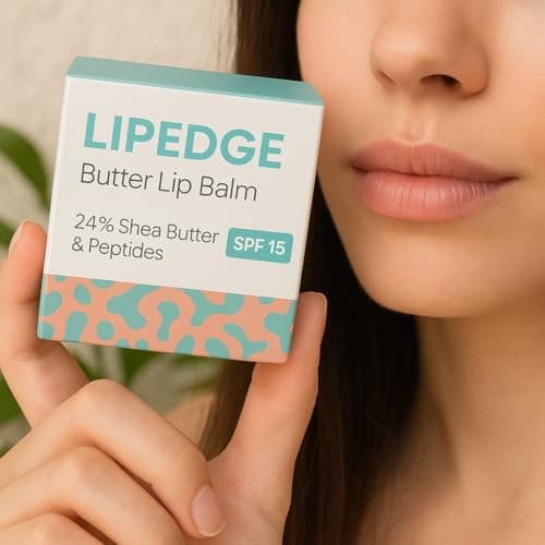 Lipedge Butter Lip Balm, Deep Nourishing, Long-Lasting Moisture 10g 2