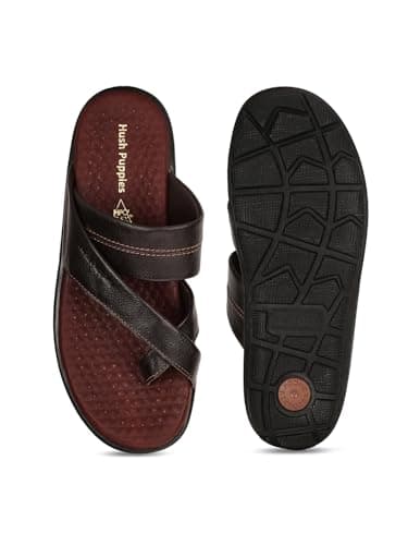 Hush Puppies Charles Toe Ring E Men's Brown Sandals - 9 UK (8744952) 4
