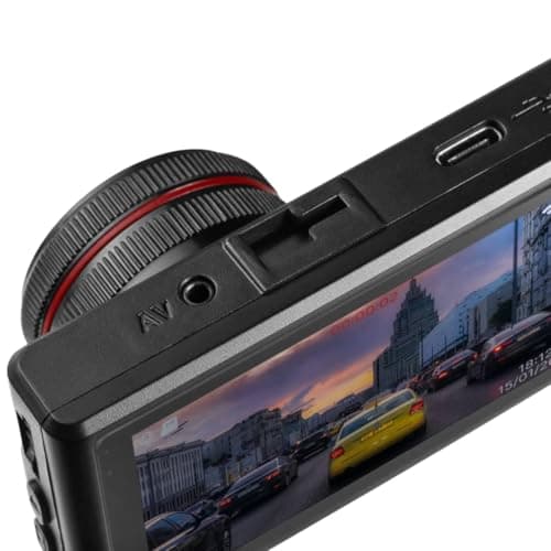 YOURKARTS.COM T968 Pro Dash Cam | Camera – Full HD 1080P + 720P Front & Rear Camera with 3-Inch IPS Display, G-Sensor, USB-A to Type-C Cable 3m and Night Vision-18 Months Warranty 3