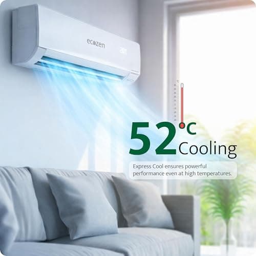 Ecozen Smart Air Conditioner - 1.5 Ton Inverter AC with Intelligent Cooling and Smartphone App Control (Classic) - IDU-WSAC18310XE52VMA, ODU-WSAC18310XE52VMA 4