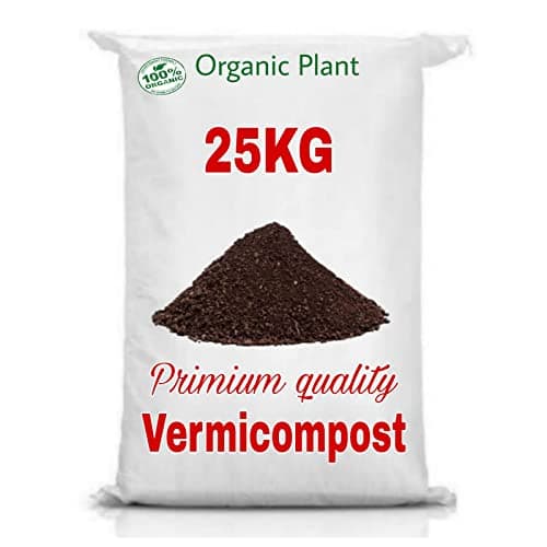 ORGANIC PLANT Primium Quality Vermicompost for Plants (25kg)