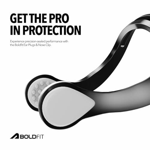 Boldfit Swimming Nose Clip & Ear Plug Set Silicone Swim Ear Plugs For Men & Women For Protection From Water Nose Clip For Swimming Kit NosePlug For Swim Training 3