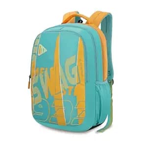 American Tourister Fizz Style 06 | 31L Backpack | School Bag | 3 Compartments | School & College Backpack for Men and Women | Large Volume Design | Light Blue | 1 Year Global Warranty