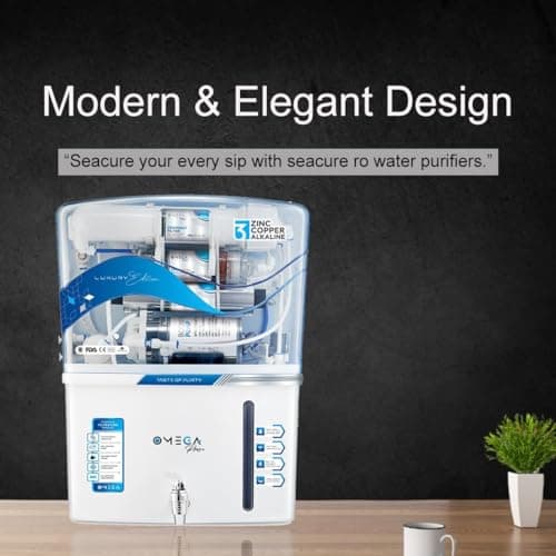 Aqua Domestic Water Purifier (RO+ LED UV+ ORC COPPER + TDS CONTROL) Fully Automatic, Easily Works Upto 4000ppm | 12 Stages | 20 LPH 3