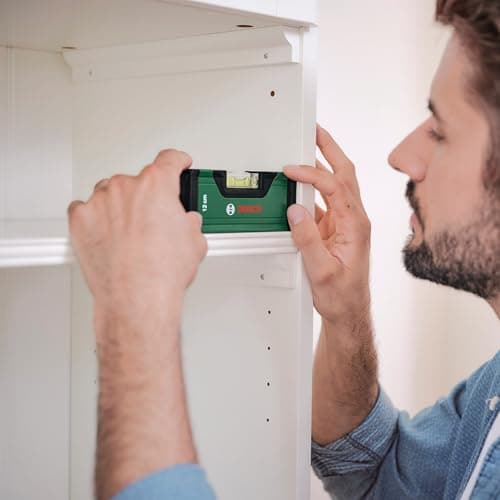 BOSCH Spirit Level 12cm | Compact & Portable | High-Precision Bubble for Accurate Readings | Durable Aluminum Construction | Ergonomic Design for Comfortable Grip | Ideal for Small-Scale Projects 5
