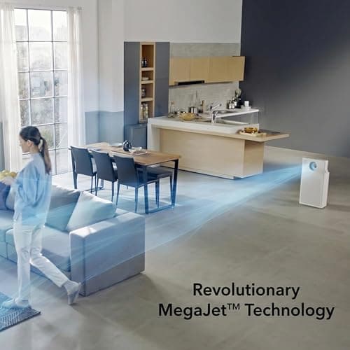 Coway Professional Air Purifier for Home, Longest Filter Life 8500 Hrs, Green True HEPA Filter, Traps 99.99% Virus & PM 0.1 Particles, Warranty 7 Years (AirMega Storm (AP-1220B)) 3