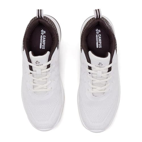 Campus Men's Off.WHT/BRWN Running Shoes - 9UK/India 1 Pair 4