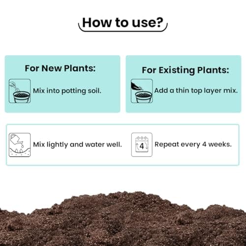 IFFCO Urban Gardens - Vermicompost 10kg – Nutri Rich | Cow Dung Based Manure for Home Garden, Terrace & Balcony Plants 3